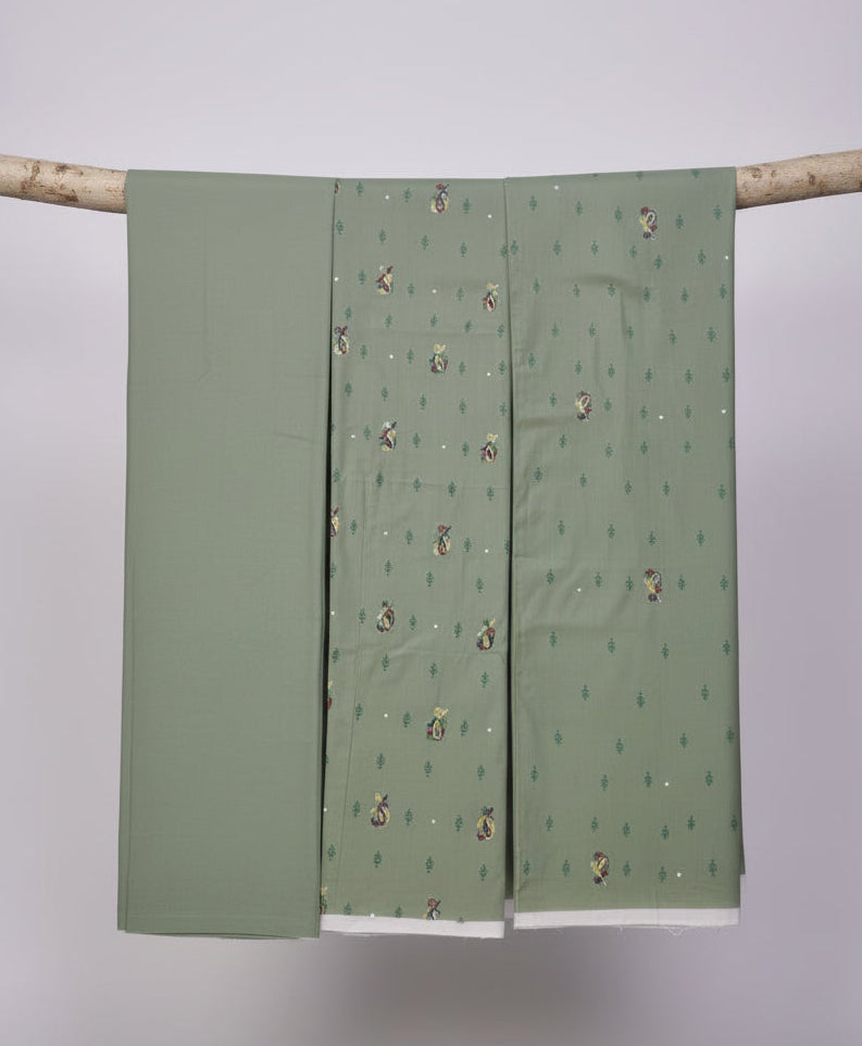 Unstitched Lawn | 3-Piece