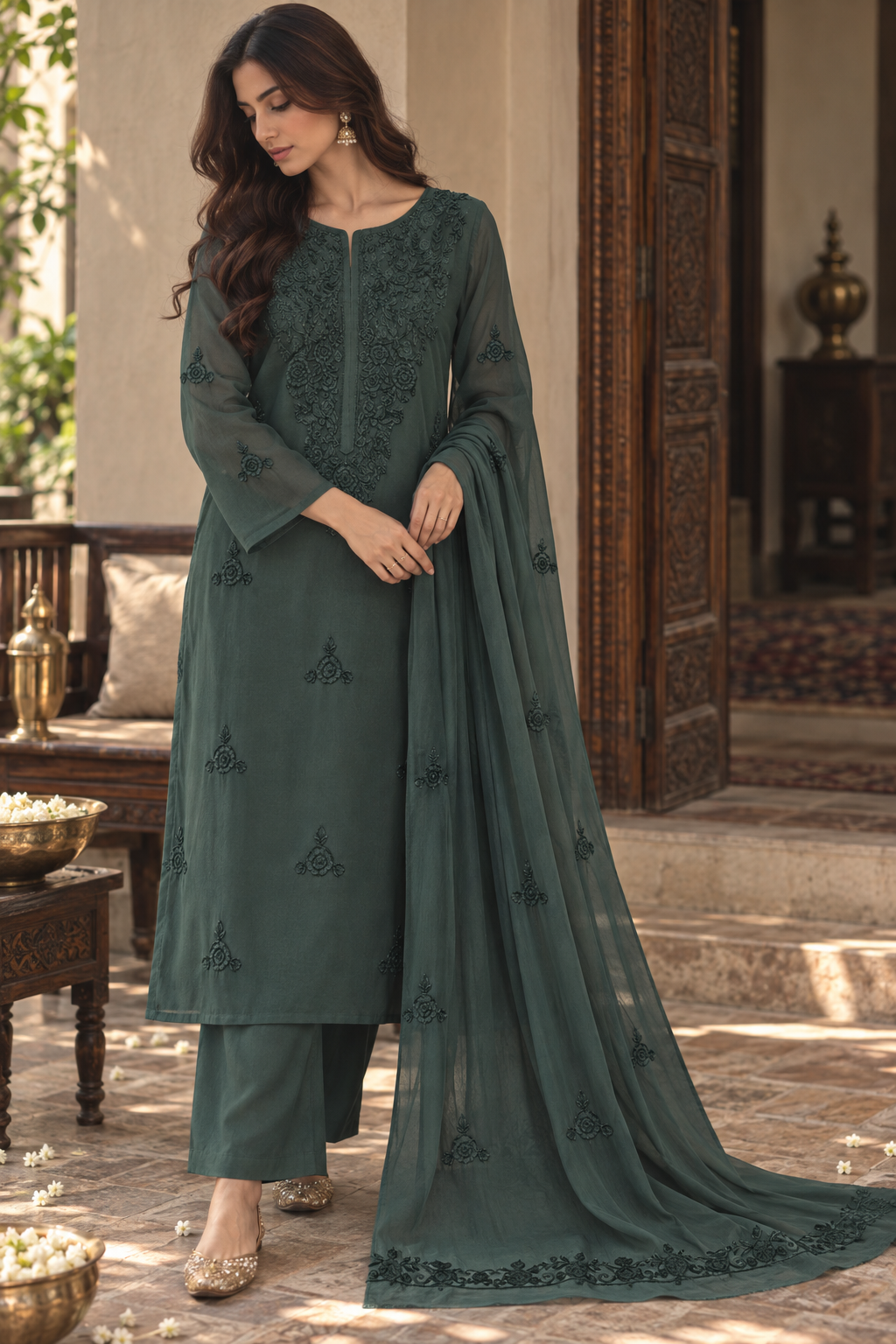 Unstitched | 2-Piece (Shirt & Dupatta)