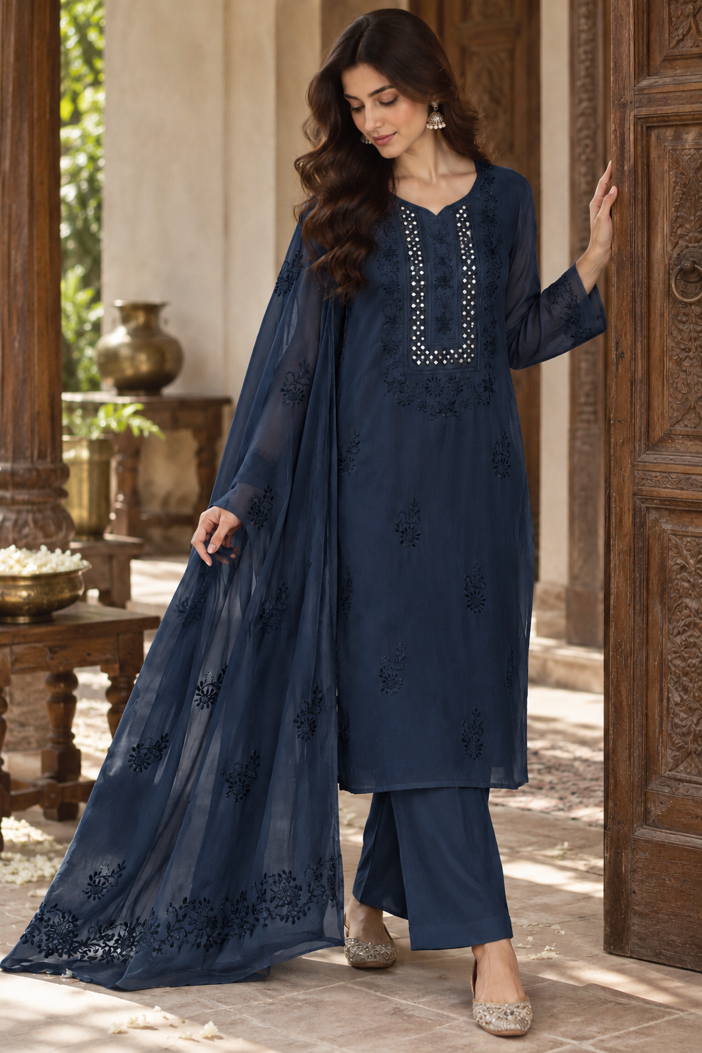Unstitched | 2-Piece (Shirt & Dupatta)
