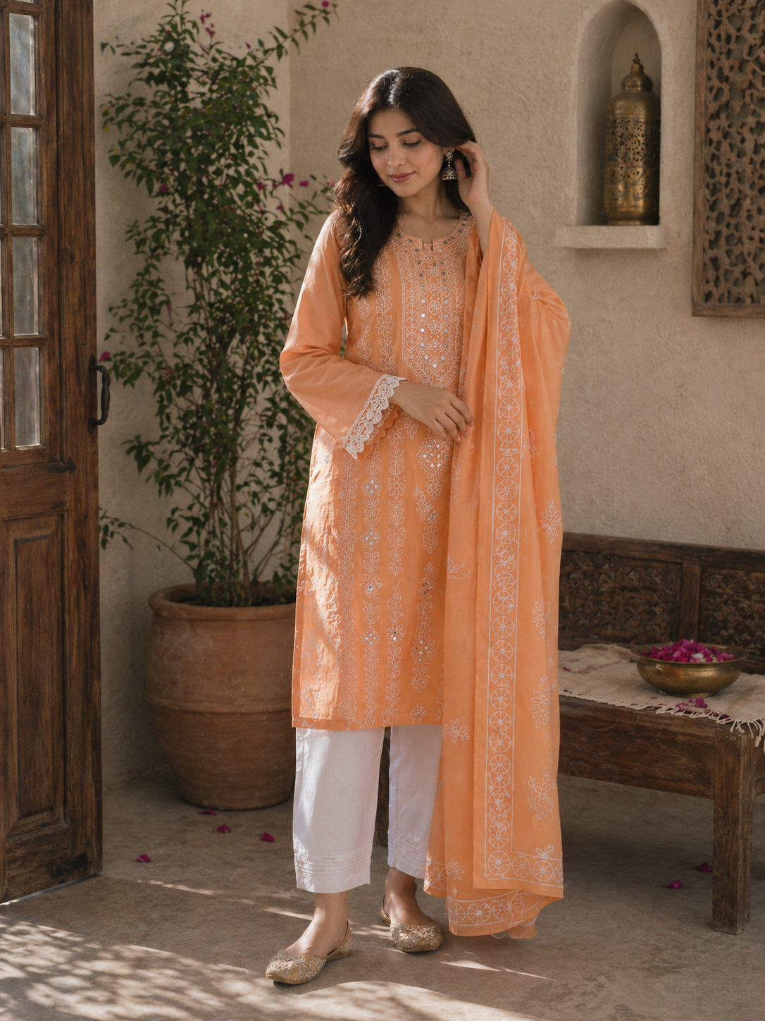 Unstitched Lawn | 2-Piece (Shirt & Dupatta)