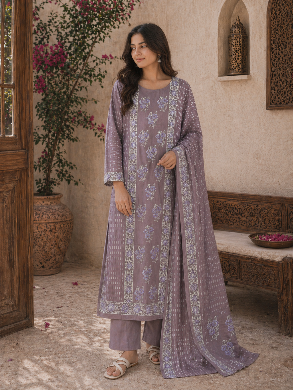 Unstitched Lawn | 3-Piece