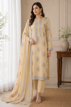 Unstitched Lawn | 3-Piece