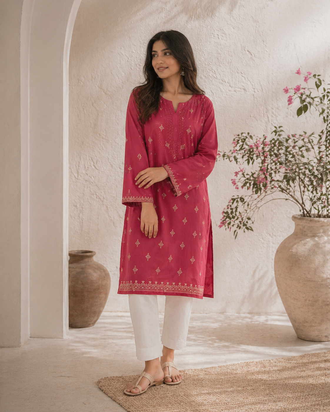 Unstitched Lawn | Shirt