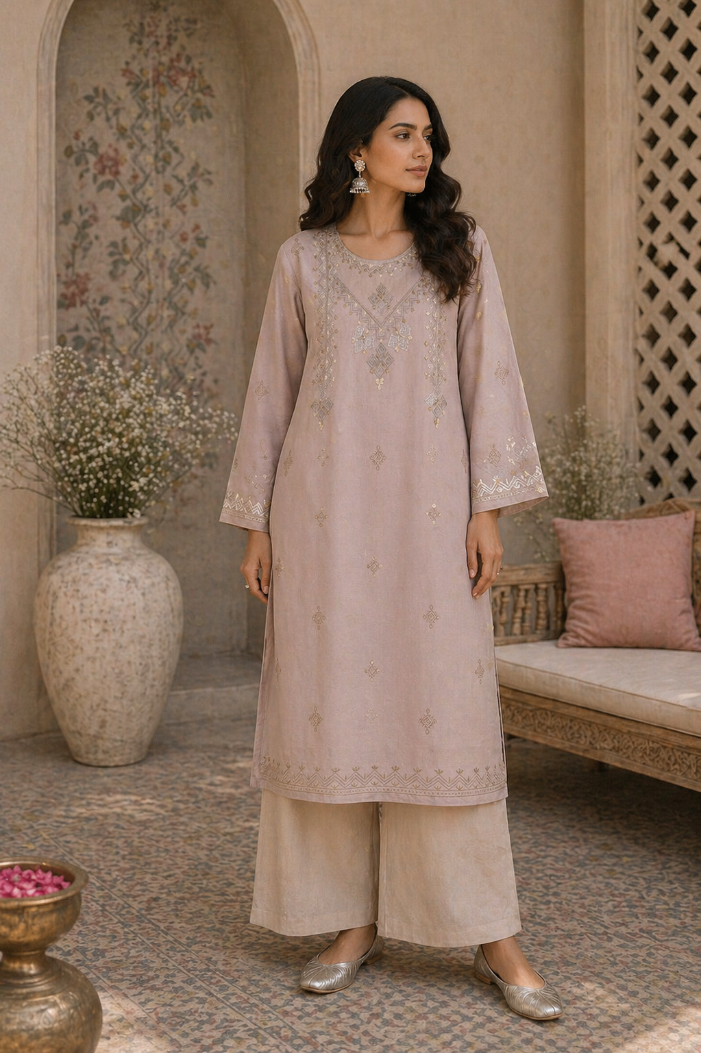 Unstitched Lawn | Shirt