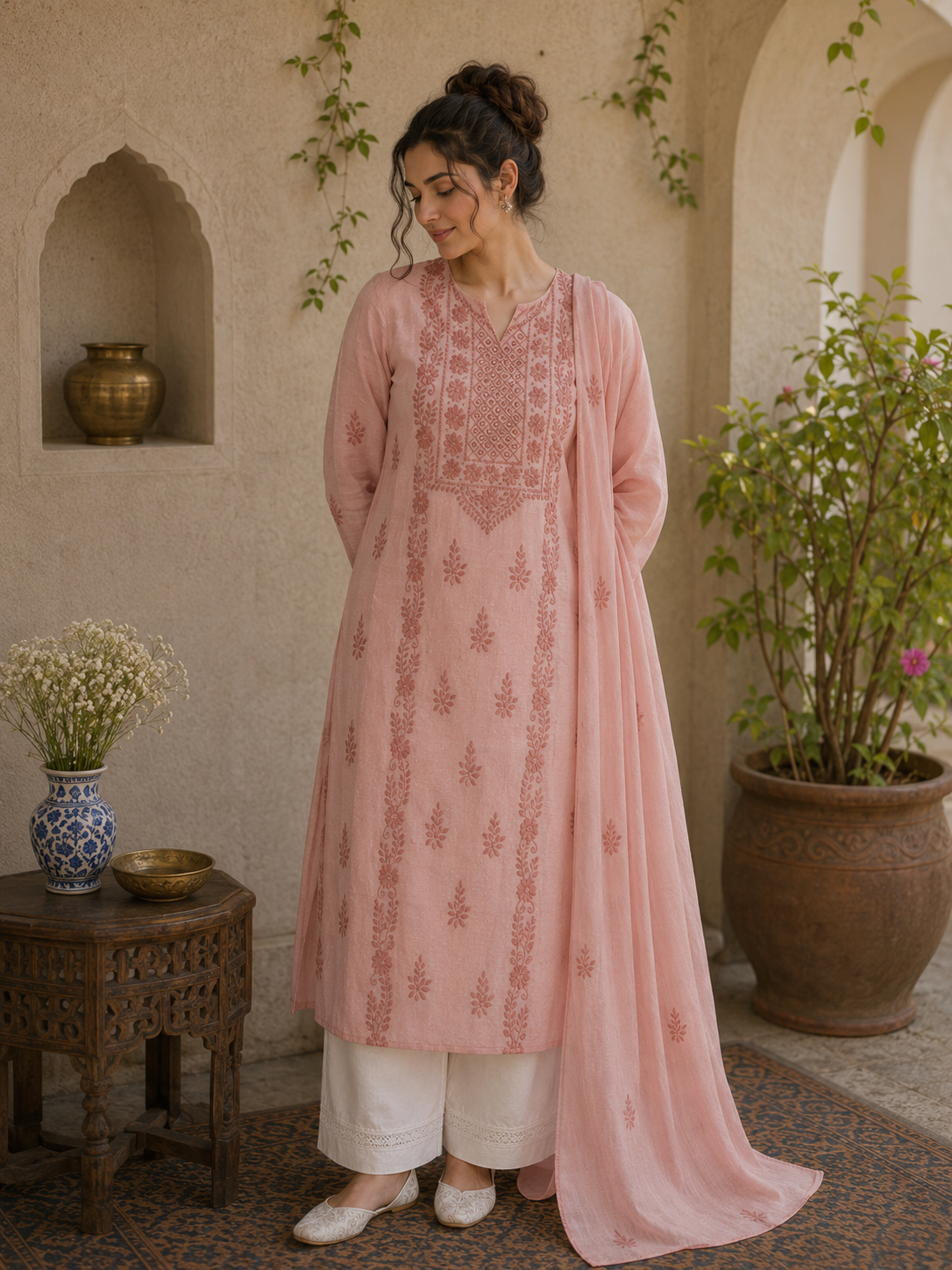 Unstitched | 2-Piece (Shirt & Dupatta)