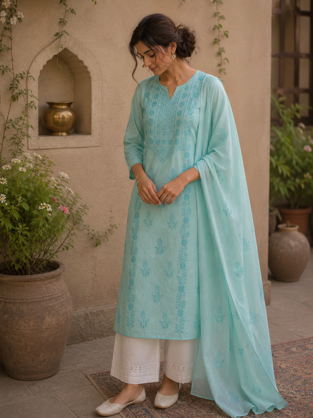 Unstitched | 2-Piece (Shirt & Dupatta)