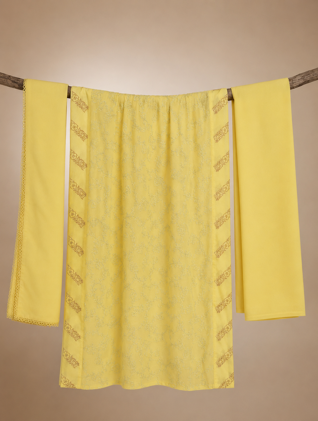 Unstitched Lawn | 3-Piece
