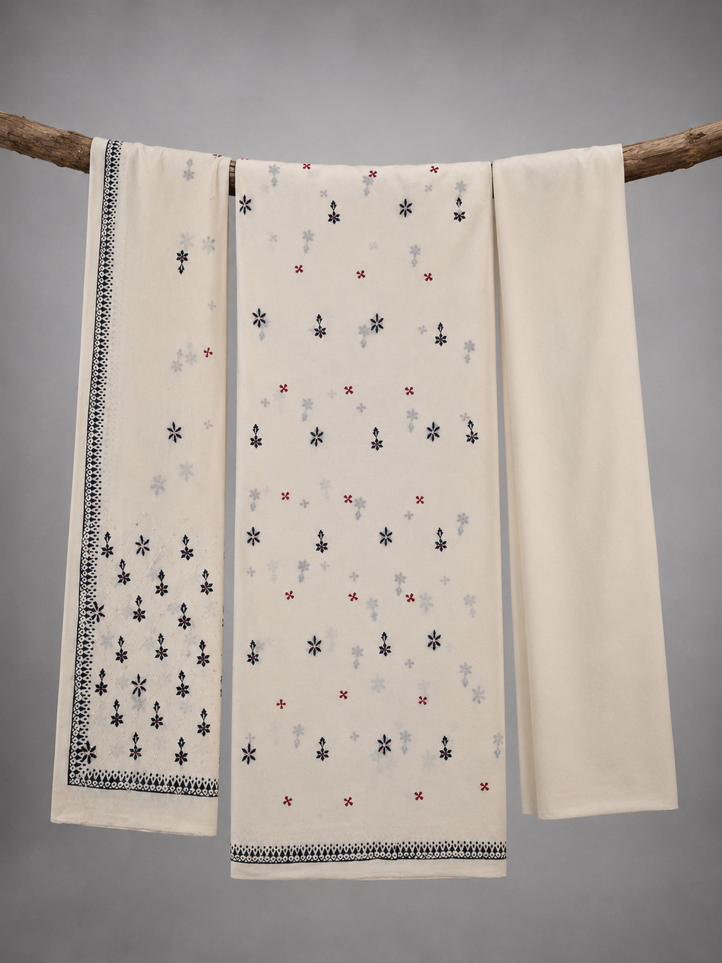 Unstitched Lawn | 3-Piece