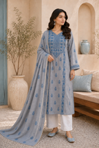 Unstitched Lawn | 2-Piece (Shirt & Dupatta)