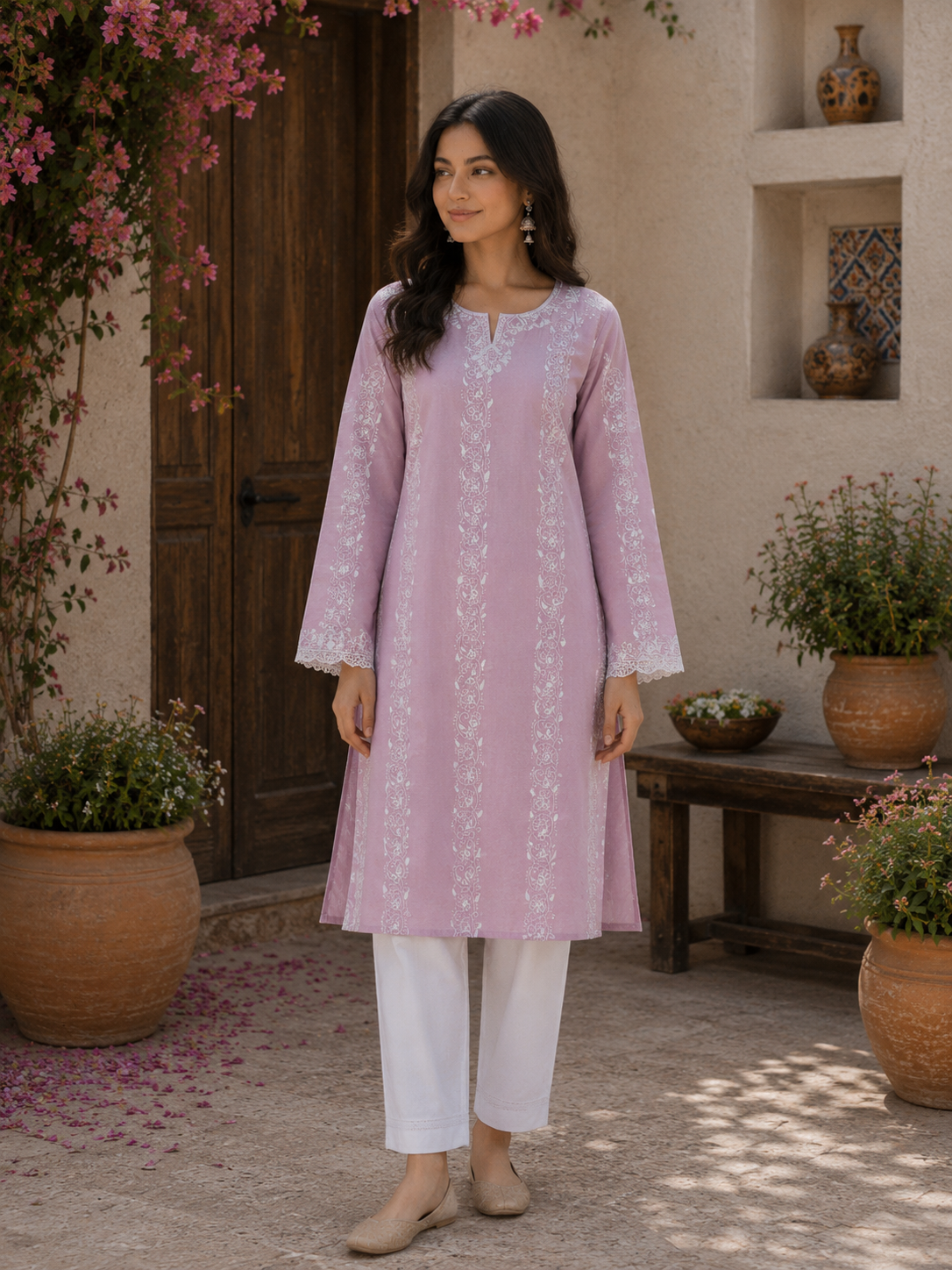 Unstitched Lawn | Shirt