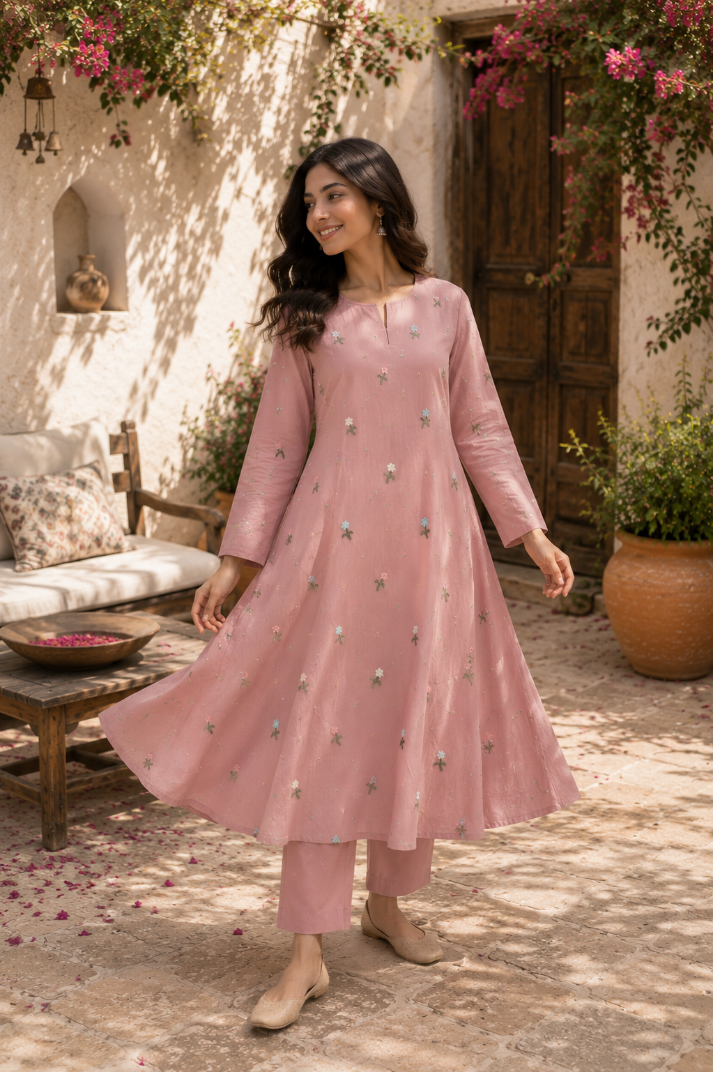 Unstitched Lawn | 2-Piece (Shirt & Trouser)