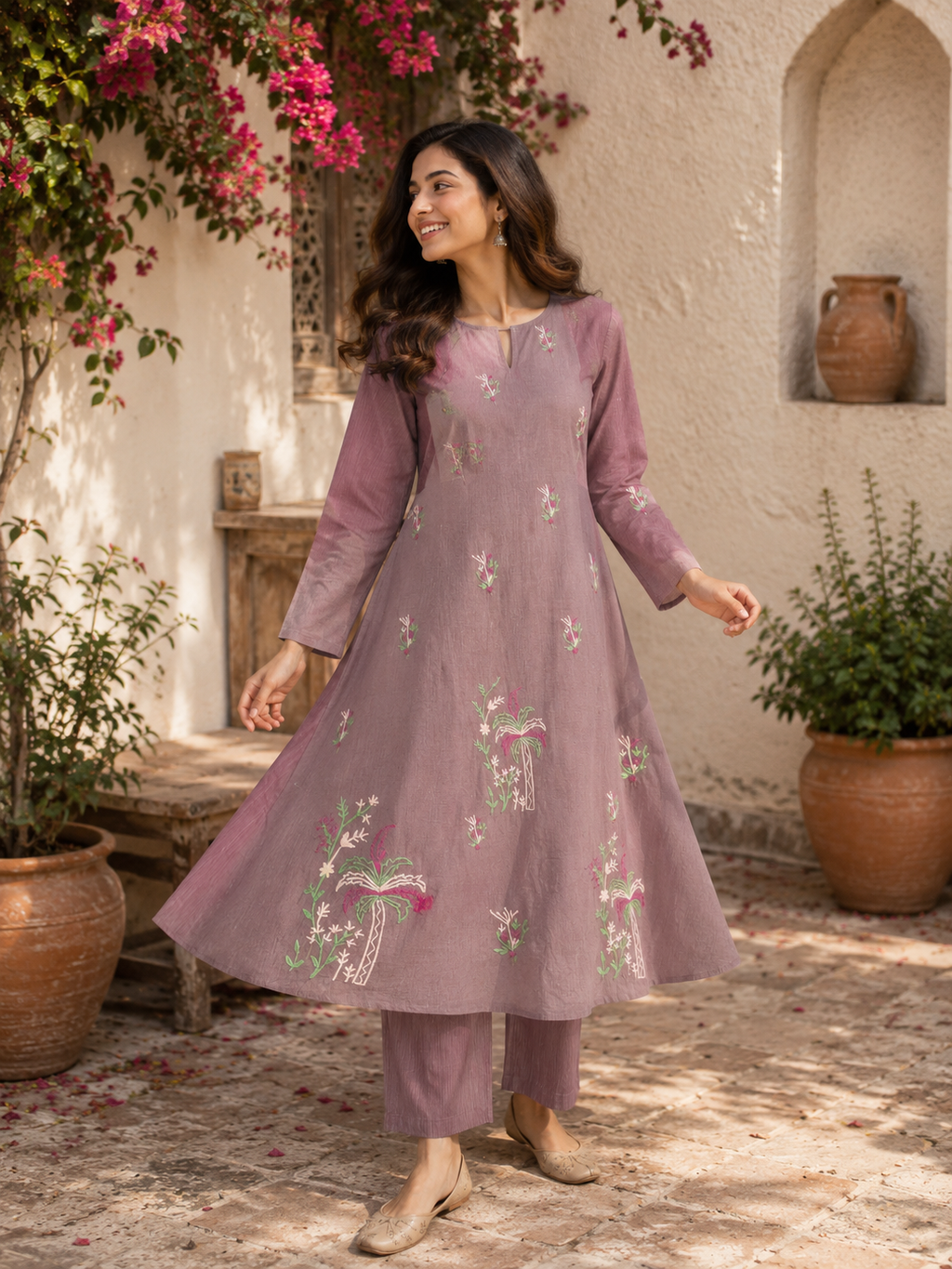 Unstitched Lawn | 2-Piece (Shirt & Trouser)