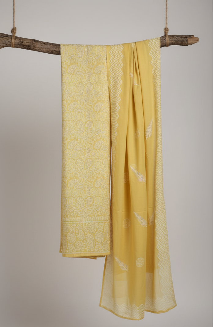 Unstitched Lawn | 2-Piece (Shirt & Dupatta)