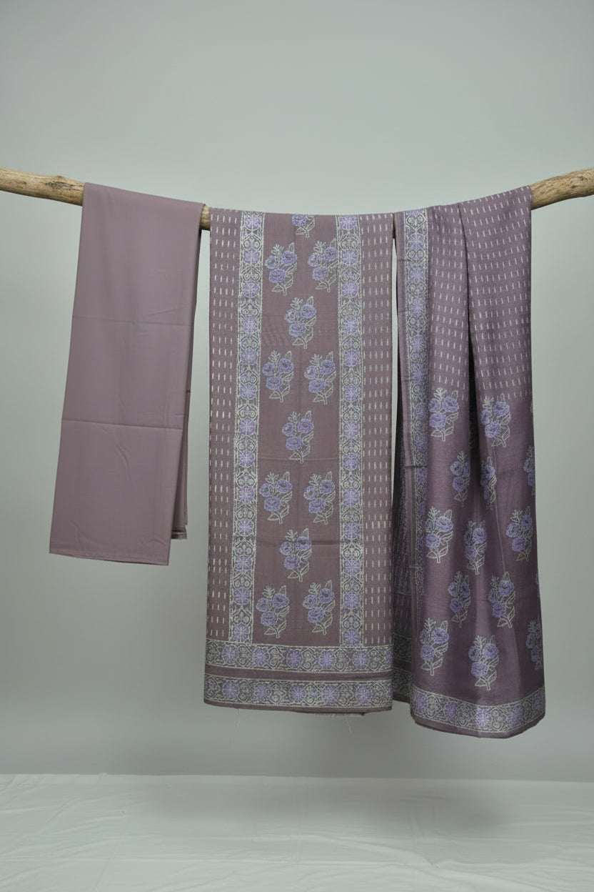 Unstitched Lawn | 3-Piece