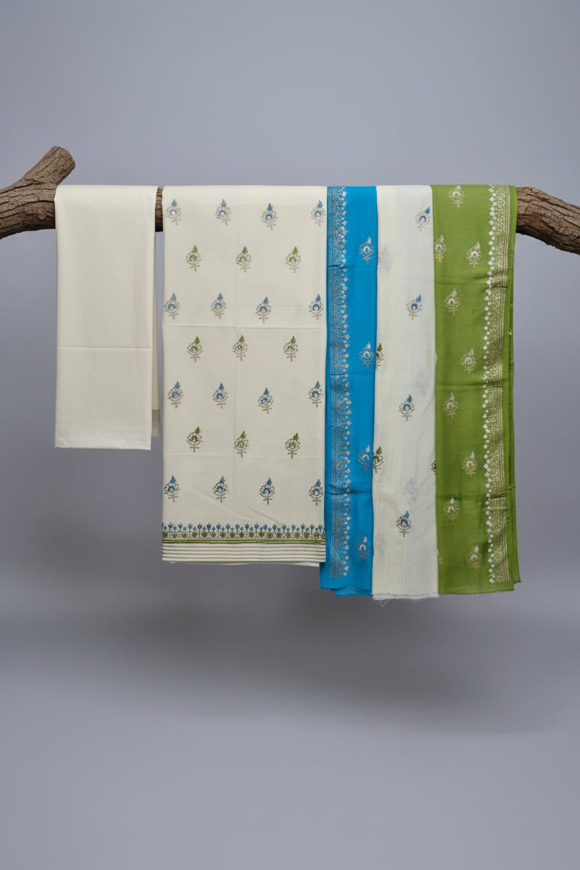 Unstitched Lawn | 3-Piece