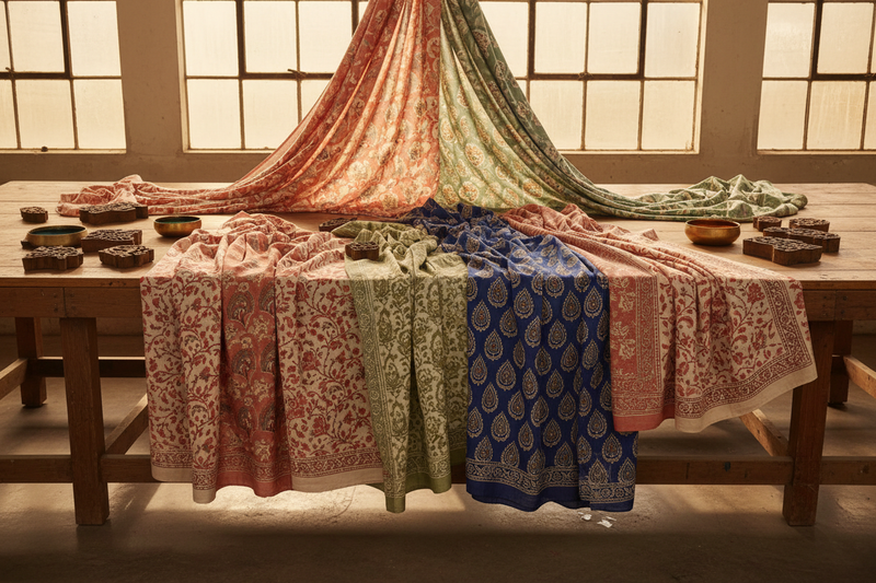 remove model only show drapped fabrics